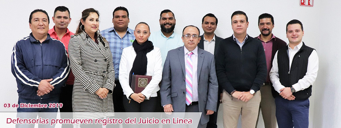 Defensorías promueven registro del Juicio en Línea