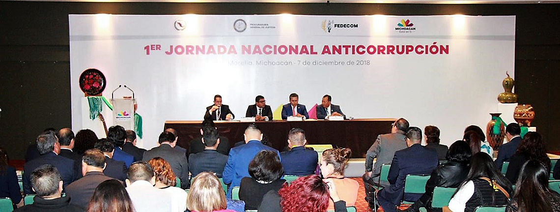 Primer Jornada Nacional Anticorrupción